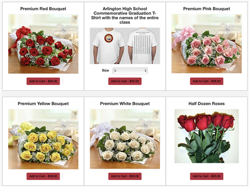 Flowers T-shirts